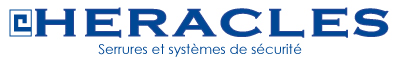 logo heracles et slogan : serrure et systèmes de sécurité